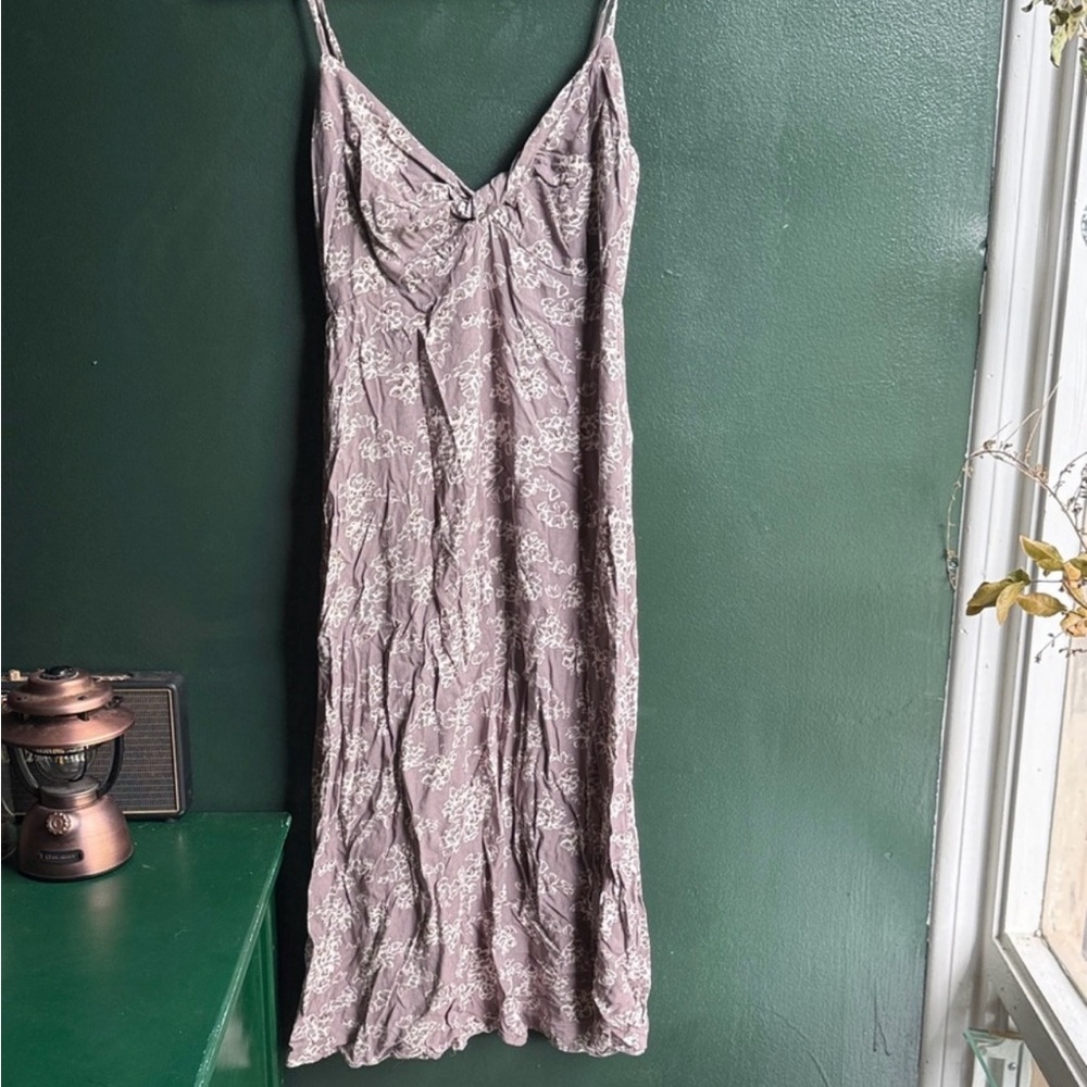 Final Touch Lavender Floral Dress
